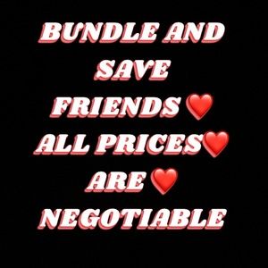 HI THANKS FOR CHECKING OUT MY CLOSET PLEASE LET ME KNOW IF YOURE INTERESTED